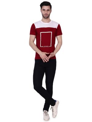 red printed cut & sew t-shirt - 16949696 - Standard Image - 4