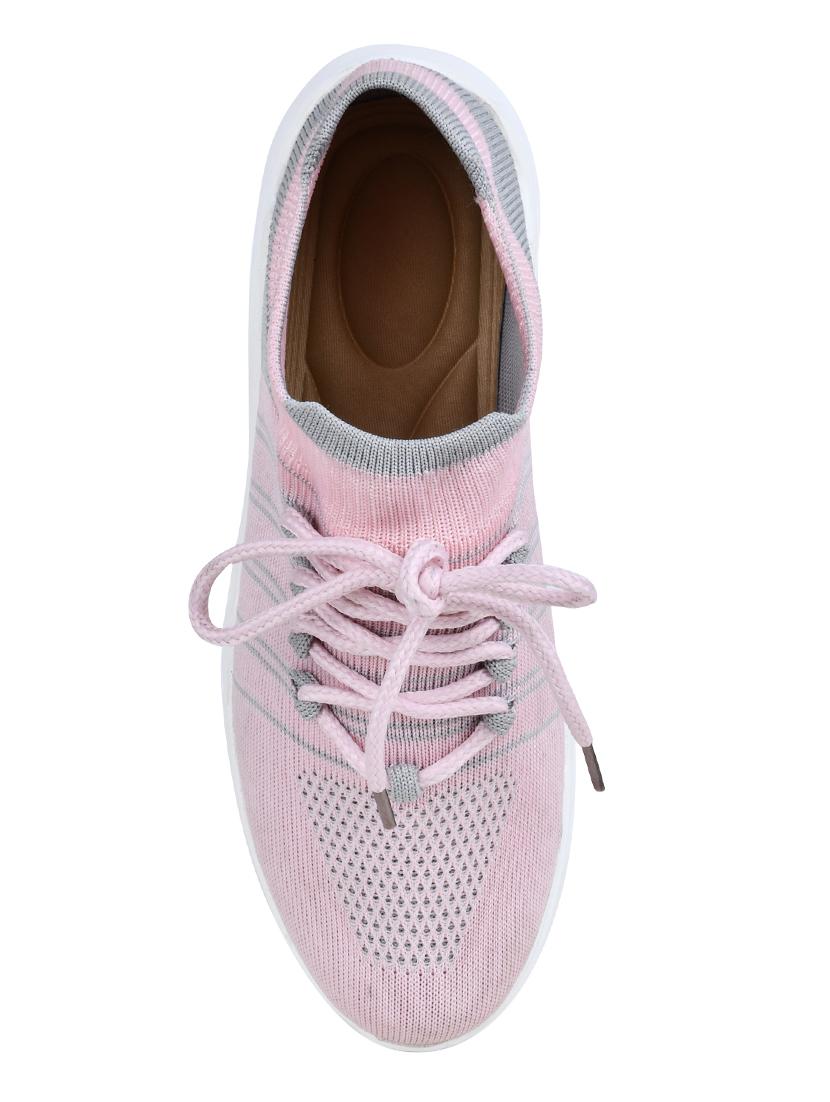pink lace up sport shoes - 16952773 - Zoom Image - 4