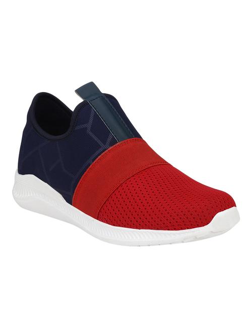 red slip on sport shoes - 16953227 - Very Small Image - 1