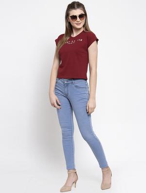 round neck crop tee - 16955900 - Standard Image - 4