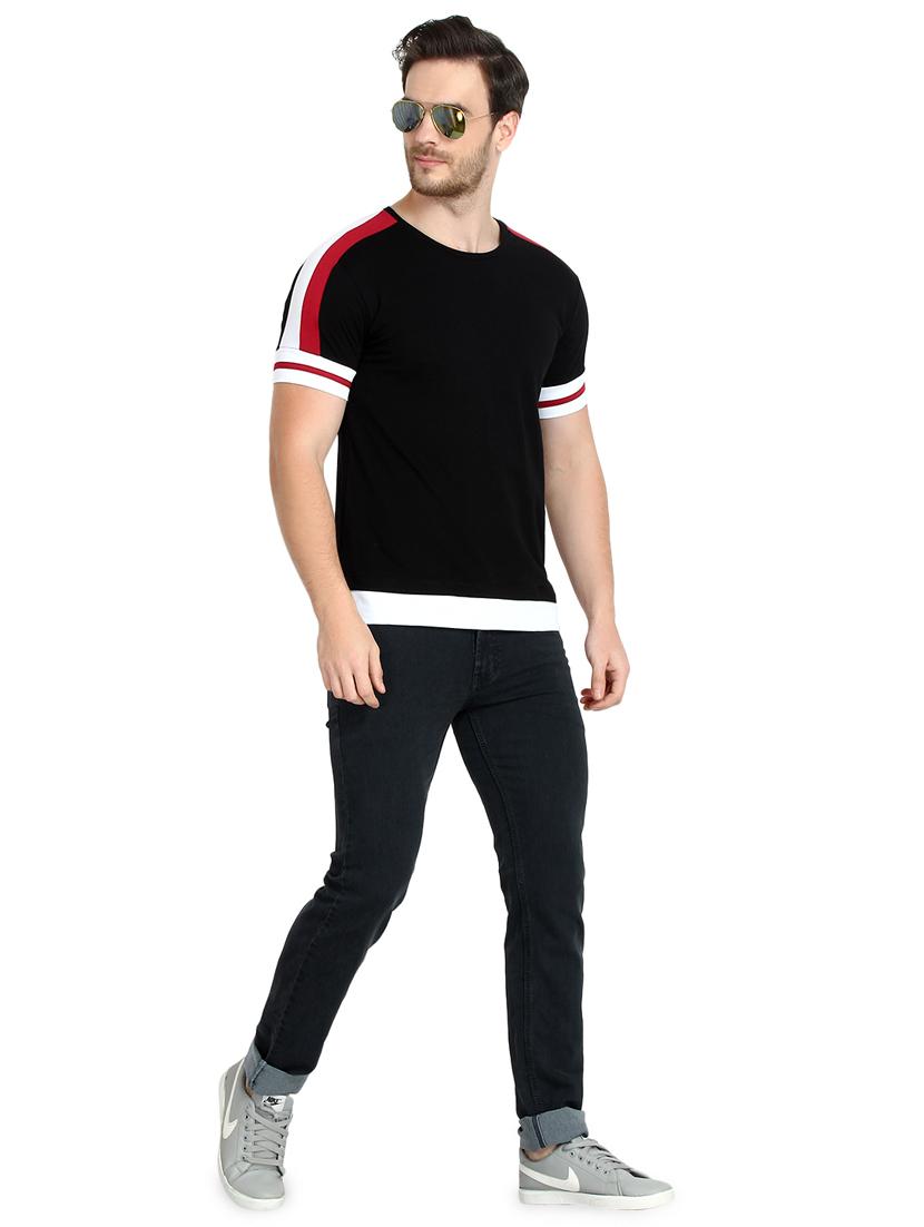 black taped t-shirt - 16959064 - Zoom Image - 4
