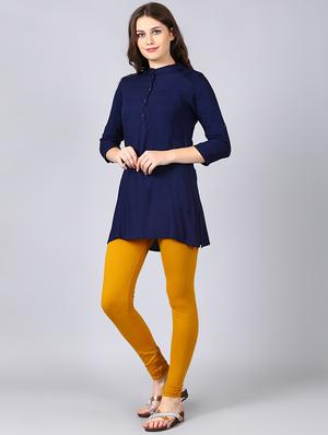 yellow cotton leggings - 16974098 - Standard Image - 4