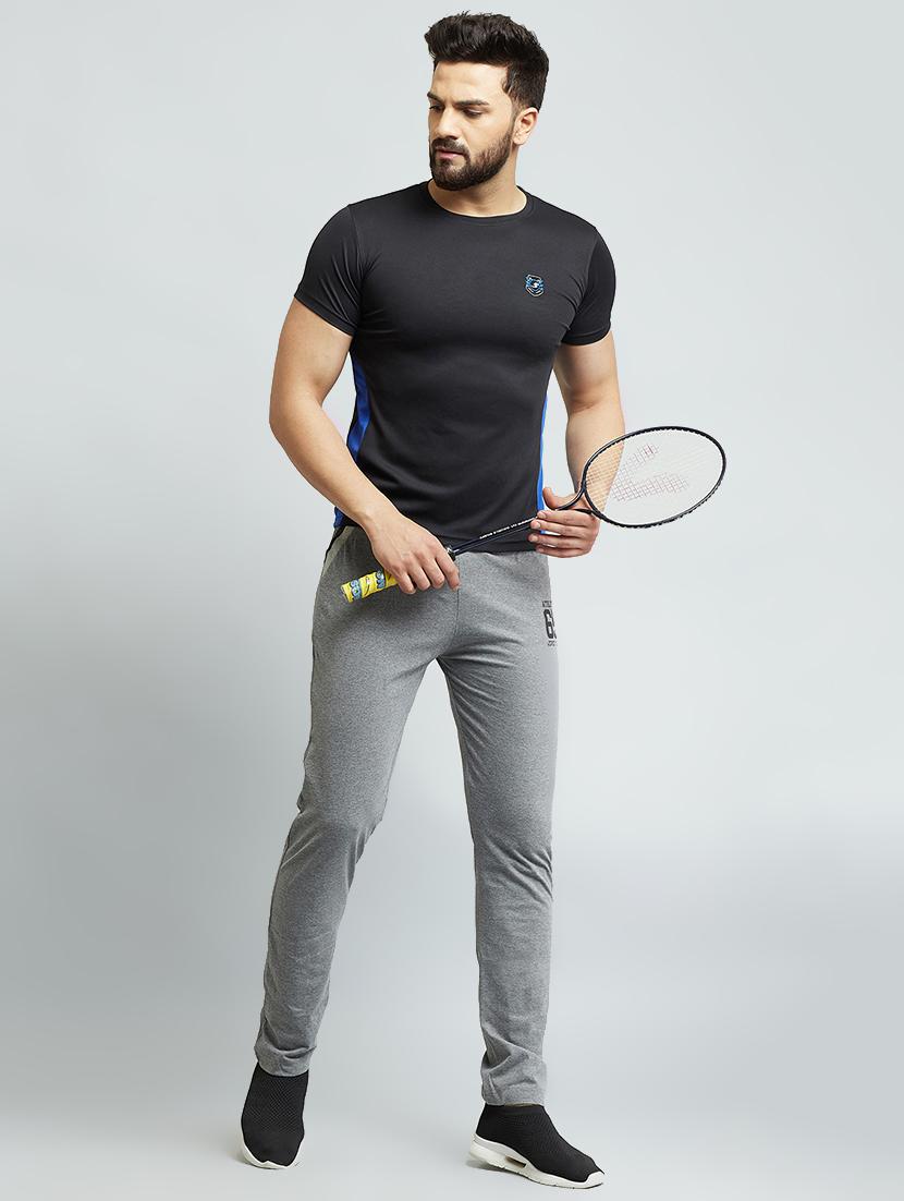 black solid t-shirt - 16976863 - Zoom Image - 4