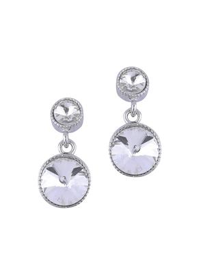 silver metal studs earring - 16979636 - Standard Image - 4