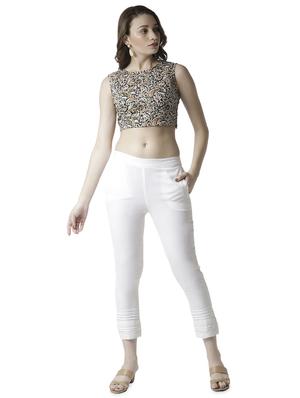 round neck floral top - 16979869 - Standard Image - 4