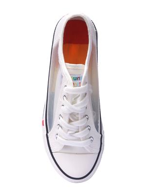 white lace-up sneakers - 16980540 - Standard Image - 4