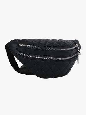 black leatherette (pu) regular pouch - 16985018 - Standard Image - 4