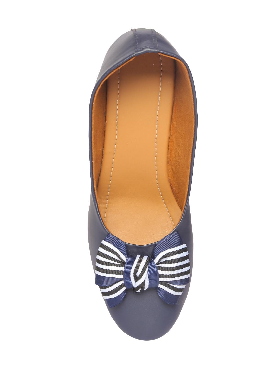 blue slip on wedges - 16985191 - Zoom Image - 4