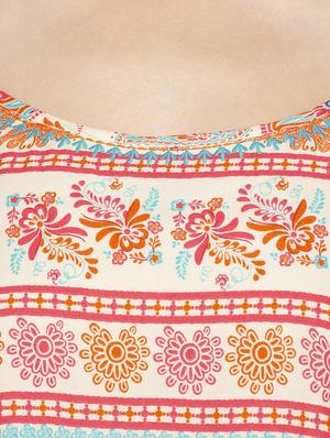 cami neck pom pom hem a-line dress - 16989818 - Standard Image - 4