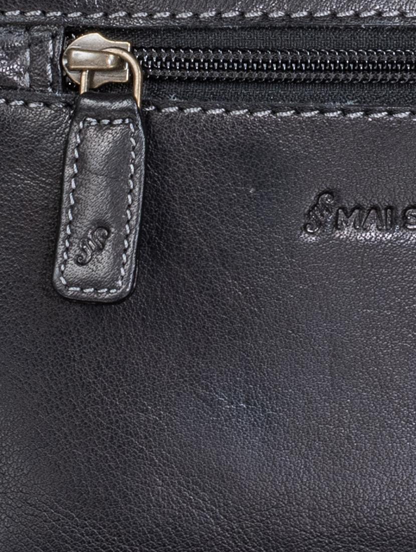 black leather messenger messengerbag - 16993388 - Zoom Image - 4