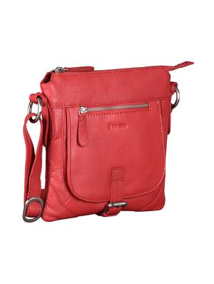 red leather messenger messengerbag - 16993389 - Standard Image - 4