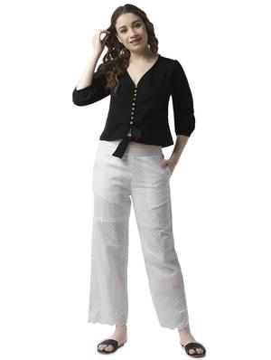 mid rise straight palazzo - 16995756 - Standard Image - 4