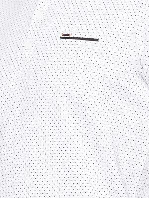 white polka dot print pocket t-shirt - 16997973 - Standard Image - 4