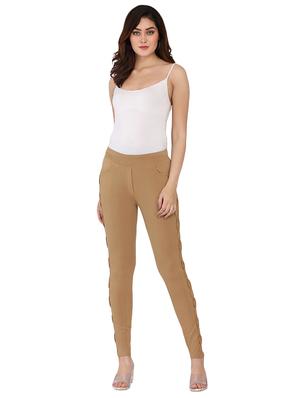cris cross taped solid jegging - 16999877 - Standard Image - 4