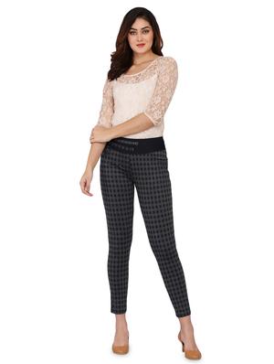 mid rise checkered jeggings - 16999881 - Standard Image - 4