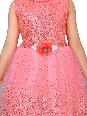 red net party gown - 17000621 - Standard Image - 4