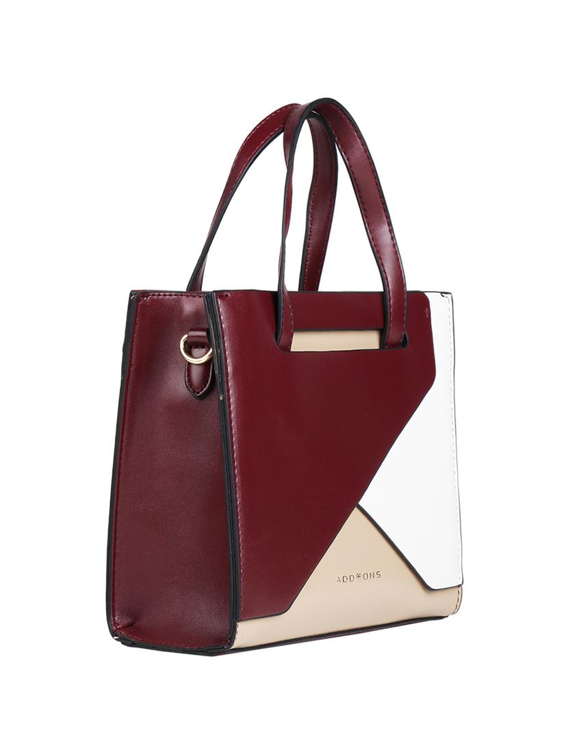 wine leatherette (pu) regular handbag - 17001245 - Zoom Image - 4