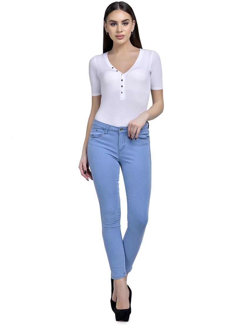 mid rise skinny fit jeans - 17005969 - Zoom Image - 4