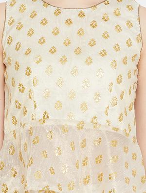 floral print flared lehenga - 17014688 - Standard Image - 4
