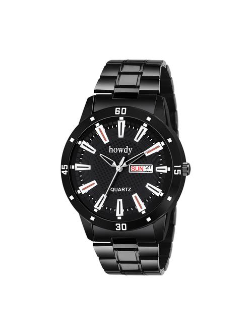 howdy men's analogue wrist watch - 17015572 - Standard Image - 1