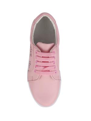 pink slip on casual shoe - 17022570 - Standard Image - 4