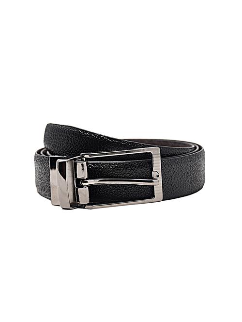 blackbrown leather belt - 17023873 - Standard Image - 1