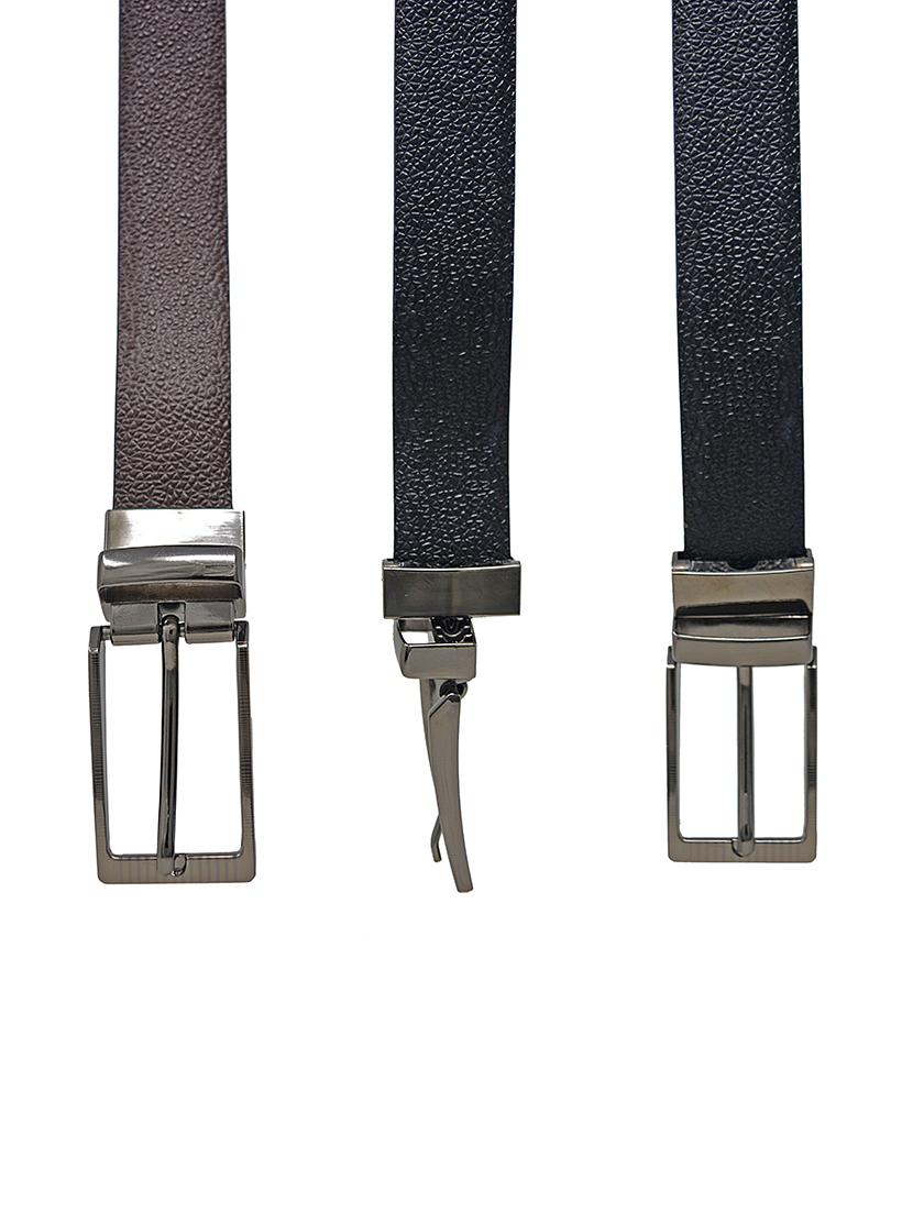 blackbrown leather belt - 17023873 - Zoom Image - 4