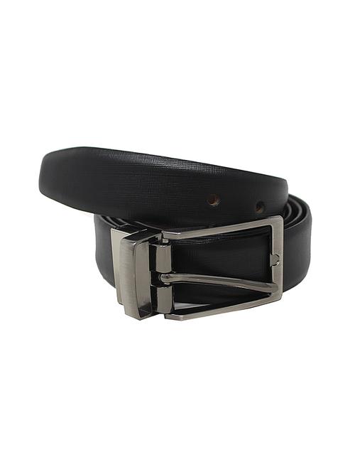 blackbrown leather belt - 17023887 - Standard Image - 1