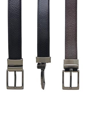 blackbrown leather belt - 17023888 - Standard Image - 4