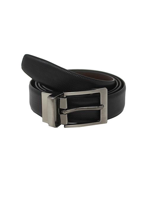 blackbrown leather belt - 17023891 - Standard Image - 1