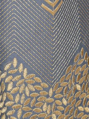 grey rayon flared palazzo - 17024178 - Standard Image - 4