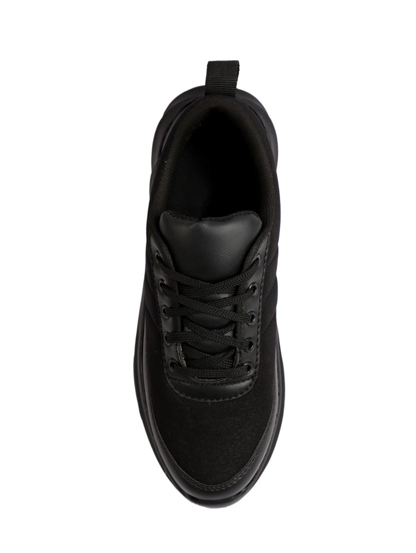 black lace up sport shoes - 17032097 - Zoom Image - 4