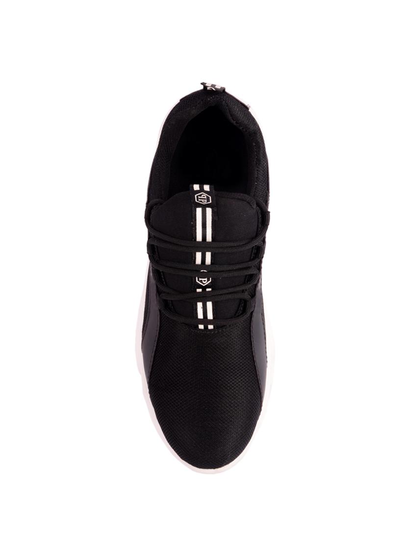 black lace up sport shoes - 17032110 - Zoom Image - 4