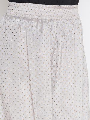 grey polyester palazzos - 17072667 - Standard Image - 4
