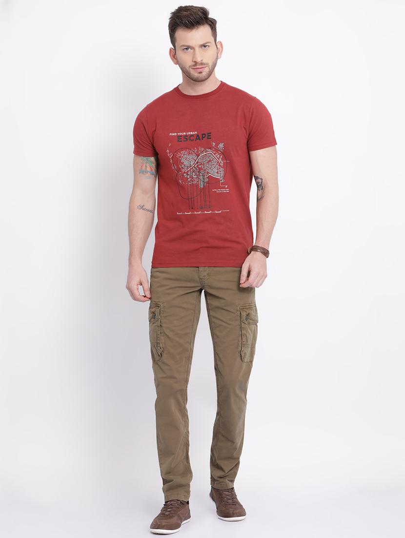 brown solid cargos - 17076729 - Zoom Image - 4