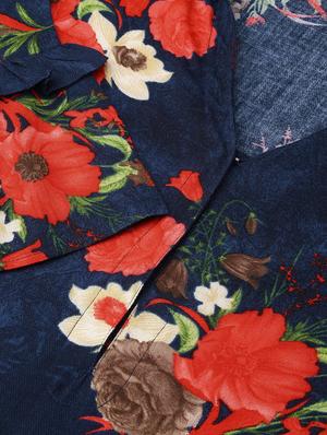 floral kurta palazzo set - 17080295 - Standard Image - 4