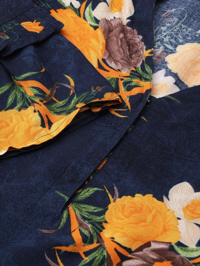 floral kurta palazzo set - 17080359 - Zoom Image - 4
