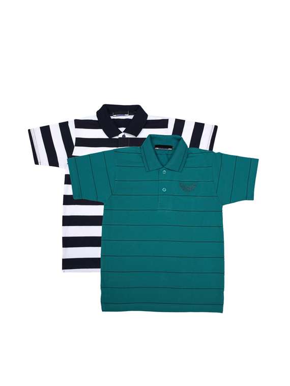 pack of 2 multi colored cotton t-shirt