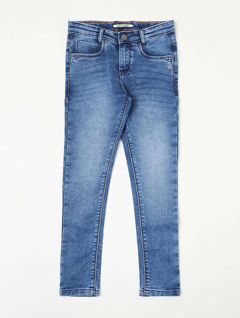 girls plain slim fit jean