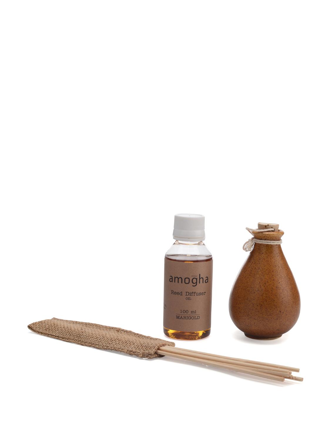 Reed Diffuser-set Of 3 (Marigold) - IRIS Home Fragrances
