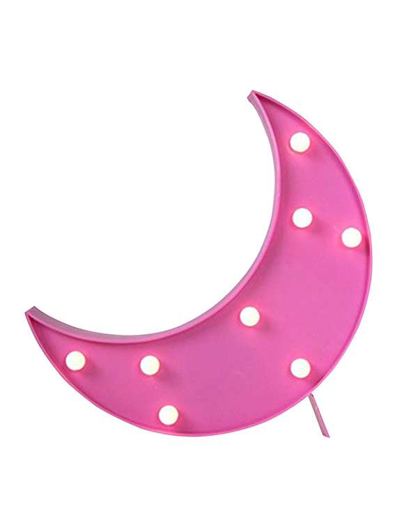 moon night light led marquee sign-baby light-battery operated nursery lamp