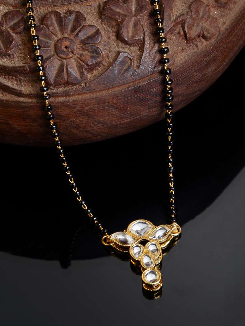 gold metal mangalsutra