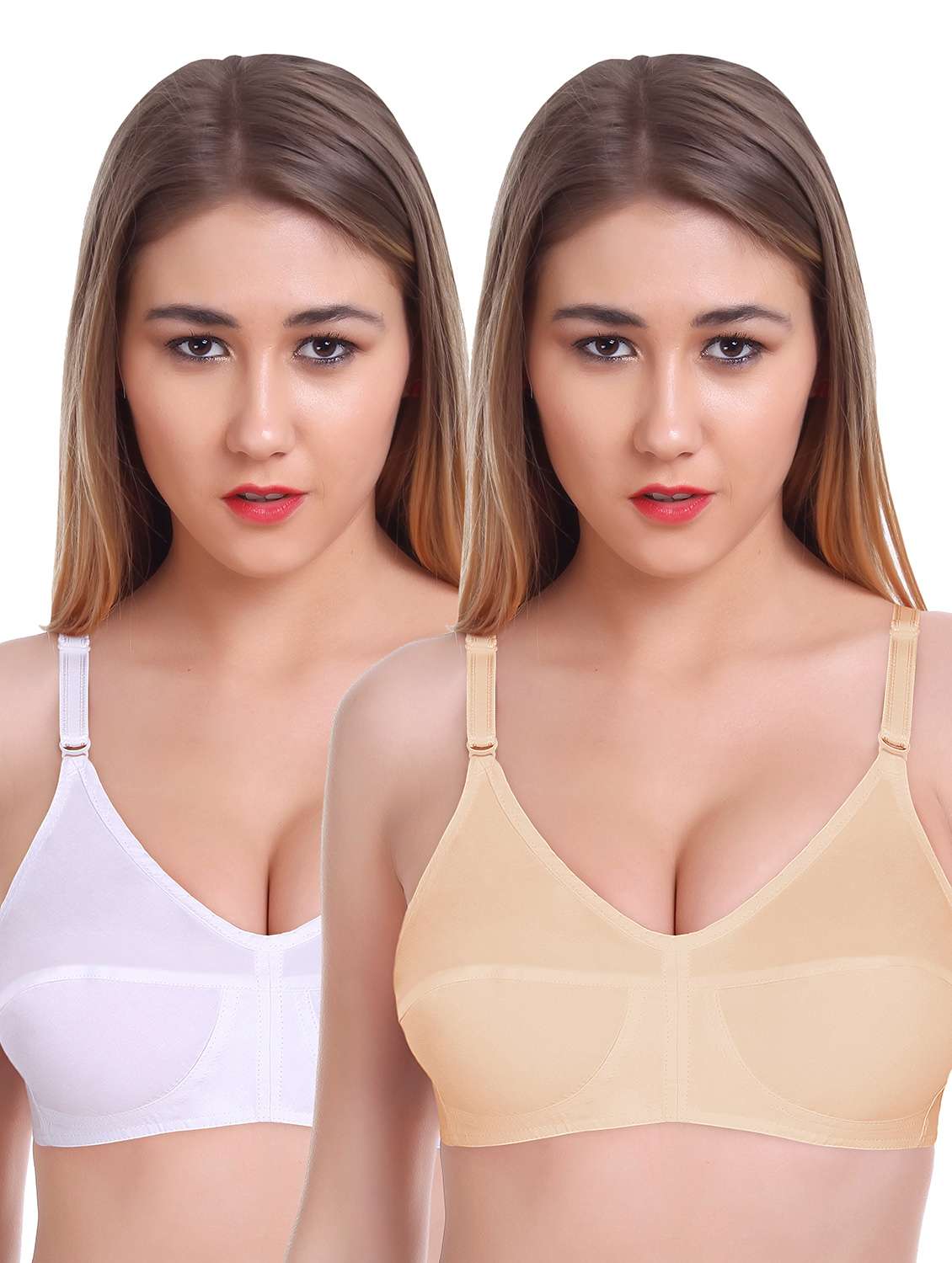 pack of 2 non padded minimizer bra