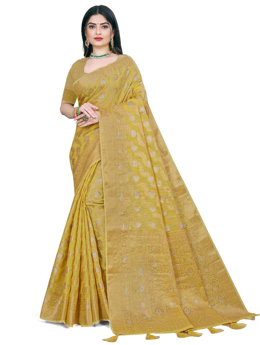 women's banarasi saree with blouse