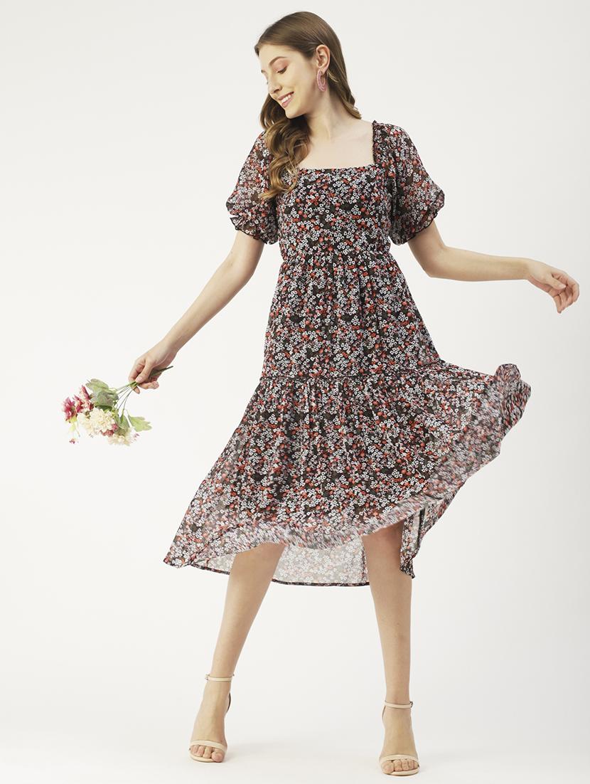 women's tiered dress floral dress