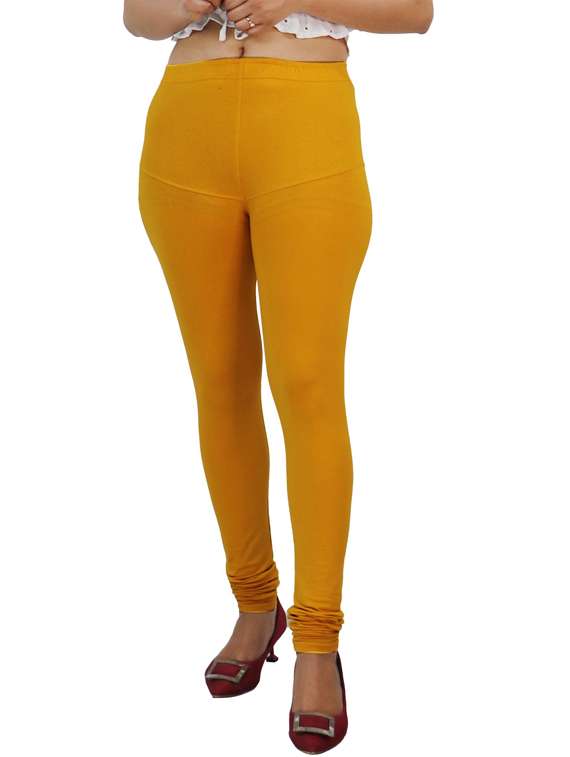 women mid rise solid legging