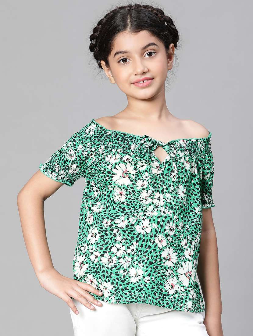girls off shoulder top