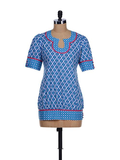 Multi Hued Cotton Top - KILOL