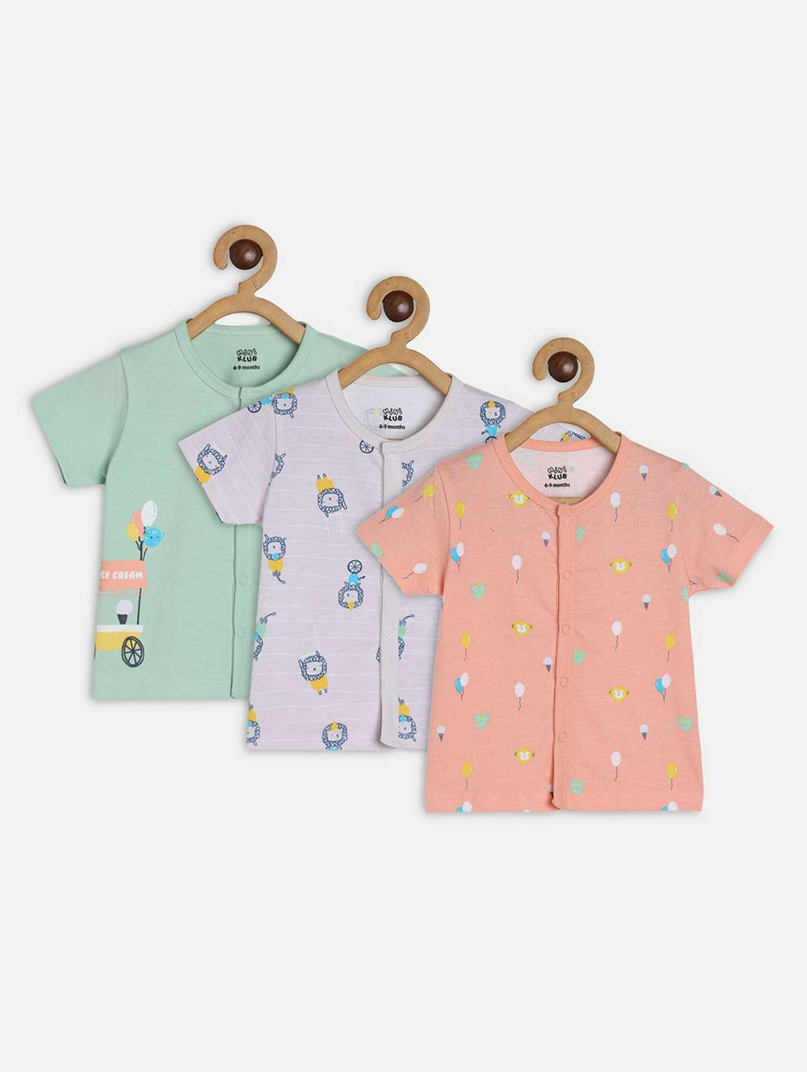 kids round neck combos t-shirts