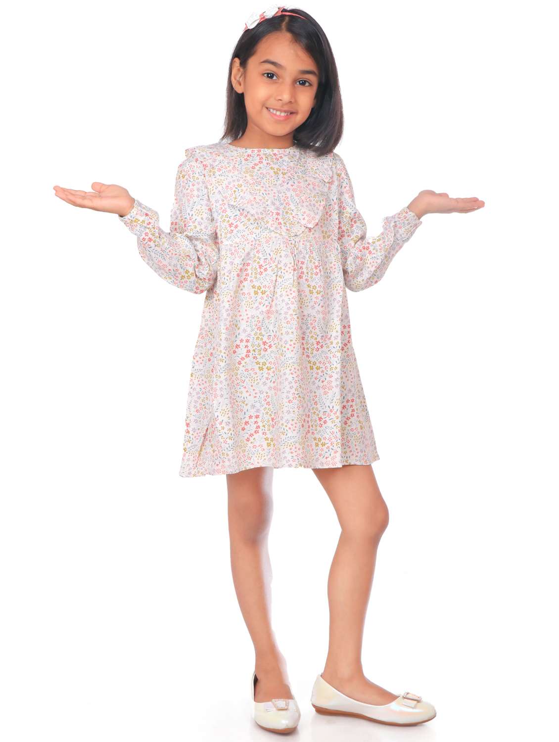 cream cotton dress